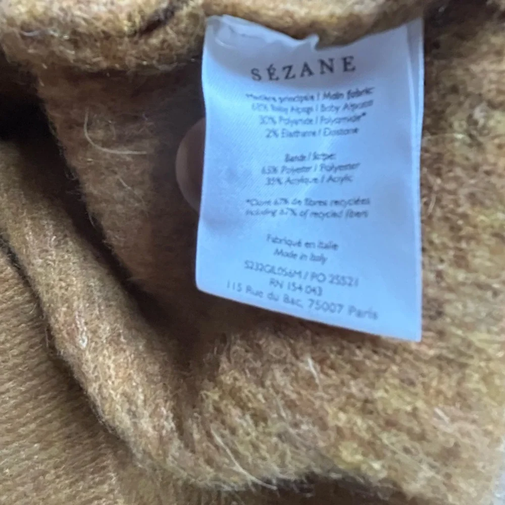 NWOT Sézane Othello Cinnamon Sweater Cardigan - Picture 8 of 8